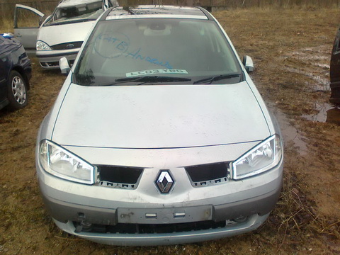 Naudotos automobilio dalys Renault MEGANE 2003 1.6 Mechaninė Hačbekas 4/5 d.  2012-04-05